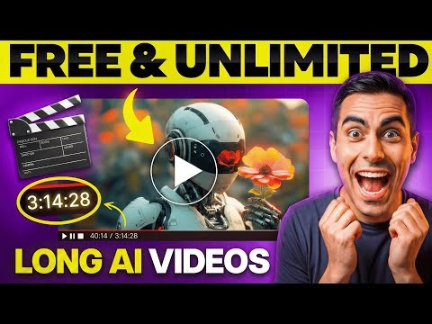 STOP Paying: Make LONG AI Videos (FREE & UNLIMITED)