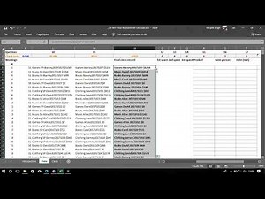 Answers for Excel Skills for Business: Advanced/ week 3