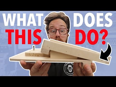 DIY CHAMFER JIG - BUILD PLANS AVAILABLE! Easy Build to up your FURNITURE PROJECTS