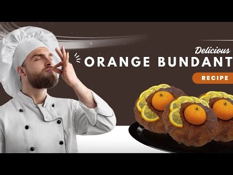 Easy Orange Bundt Cake Tutorial– Soft, Moist & Delicious