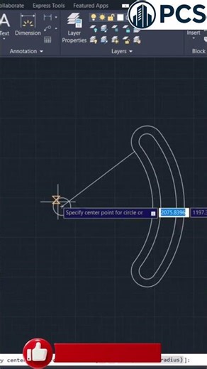 Learn AutoCAD Step by Step | 2D Drafting Basics #shorts