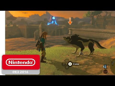 The Legend of Zelda: Breath of the Wild - Wolf Link amiibo Trailer - Nintendo E3 2016