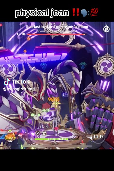 the 40k normal attacks ☠️ shes just that girl ‼️😍😭 #jeangenshinimpact #jeanshowcase #jean #genshinimpact #showcase #physicaldps #bigmeatball @jean