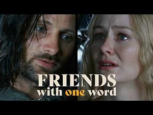 JRR Tolkien's brilliant way he made Aragorn and Éowyn friends