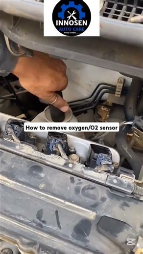 How to remove oxygen/O2 sensor #shorts