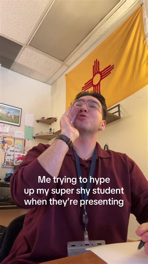 Encouraging a Shy Student During Presentations