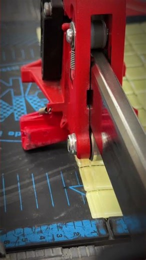 How to cut Glass Mosaic on a Manual Tile Cutter