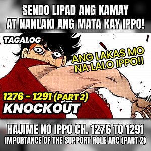 270K views · 5.5K reactions | IMPORTANCE OF THE SUPPORT ROLE ARC (PART 2) | KNOCKOUT - CHAPTER 1276 TO 1291 - Check video playlists for more episodes ✅  More Knockout Videos: https://www.youtube.com/@AnimeShowdownPH ✍️ Yawa Senpai | Onii-Chan | Facebook