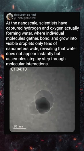 How Water Forms at the Nanoscale