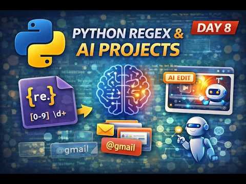 Day 8: Python Regex & AI Projects