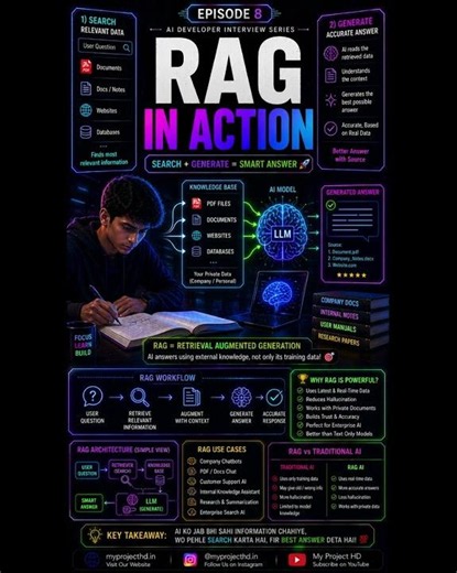 What is RAG? Explained with Story | Retrieval Augmented Generation Interview Question