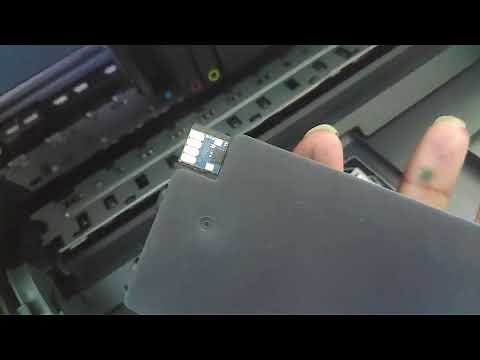 Non HP Chip Detected. How to Downgrade your HP 7740 Printer firmware through usb with the .ful file.