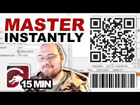 PERFECT QR and Barcodes for LightBurn in 14 Minutes