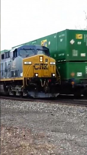 Canadian Pacific Train Meets CSX Coal Train