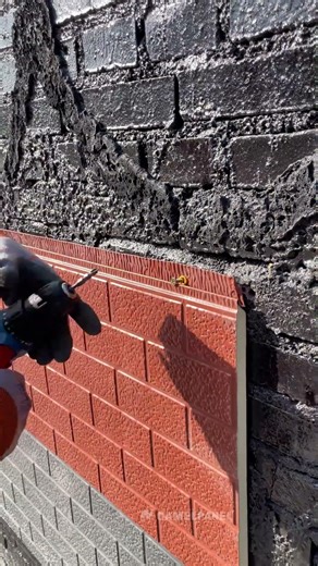 The Final Touch: Professional installation for your metal cladding. #sandwichpanel #wall