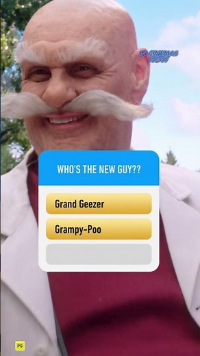 New year, new Robotnik. Introducing... Grandpa Gerald 👴 Meet him on the big screen at #SonicMovie3!