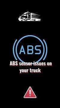 Traction Control and the ABS sensor issues on your truck #TractionControl #ABScensor
