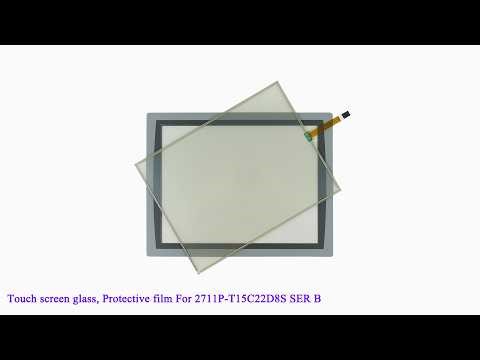 2711P-T15C22D8S-B 2711P-T15C22D8S SER B Touch Screen, Protective film for PanelView Plus 7