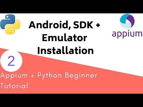 Appium Python Tutorial- Android Studio Installation and Emulator setup