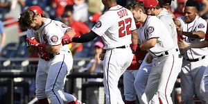 Bryce ties it in 9th, wins it in 10th for Nats