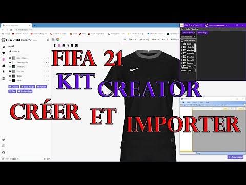 FIFA 21 (PC) TUTORIAL Kit Creator create and import custom kits
