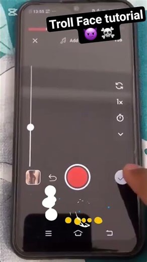 troll face tutorial 😈 ☠️ #trending #edit #tutorial #shorts