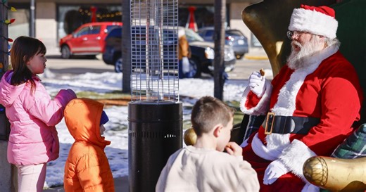 The real deal: Santa spreads magic throughout Cedar Valley
