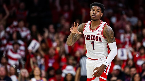 Arizona's Caleb Love talks March Madness expectations ahead of the NCAA Tournament