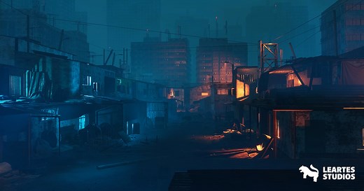 Future Slums Abandoned /Post-ApocalypticDistrict | 3D Environments | Unity Asset Store