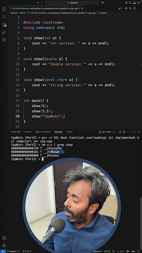 How name mangling looks in c++