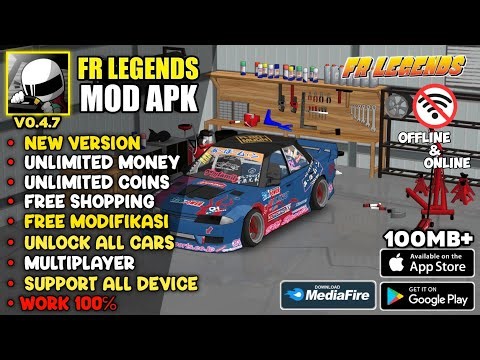 FR LEGENDS MOD APK V0.4.7 TERBARU 2026!! UNLIMITED COINS & UNLOCK ALL CARS