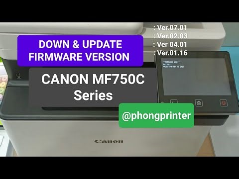 Update firmware for Canon laser multifunction printer | 404 Not Found printer