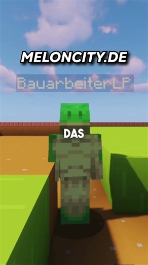 Community power on my CityBuild server. 💪 #minecraft #meloncity #minecraftserver