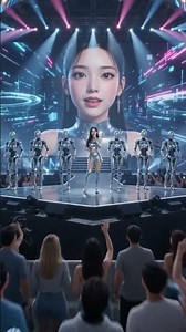 AI Robots Take The Stage... #ai #futuretechnology #aiconcert #robotics #futuremusic
