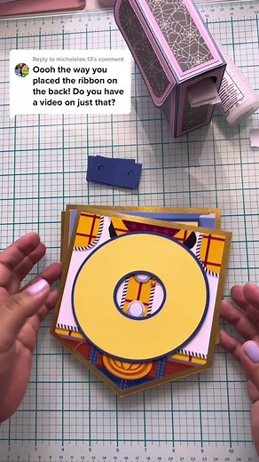 Replying to @michelelee.13 My ribbon placement technique on banners 😇 #papercraft #ribbon #banners #birthdaybanners #crafttok #crafttips #papercrafter #craftingtutorials #craftingtipsandtricks #craftingforbeginners #fyp #fypシ #parati #easycraftideas #easycraft #diy #custombirthdaybanner #toystory #disney