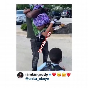 36K views · 1.1K reactions | Heartwarming moment singer Paul Psquare reunited with his kids in the US amidst divorce proceedings | Instablog9ja | Facebook