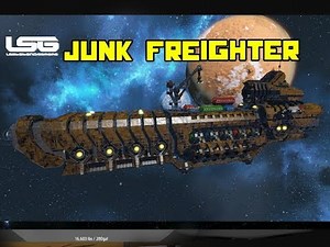 Space Engineers - Junk Planet Freighter