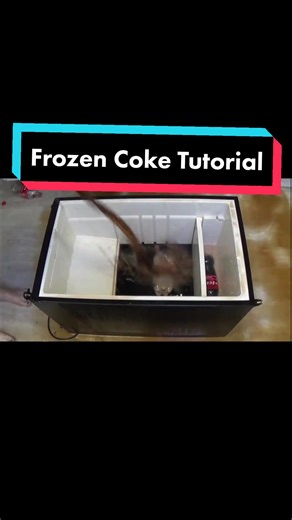 How to make frozen Coke. @HowToBasic classic and quality content. #foryoupage #fyp #viral