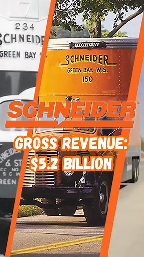 The Top 10 LARGEST Carriers in the US! 😱🚚 #top10 #truckingcompanies #fyp #usa #america | ET Transport