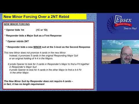 New Minor Forcing over a 2NT Rebid