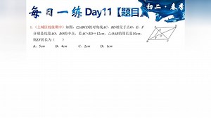 八下期中每日一练day11