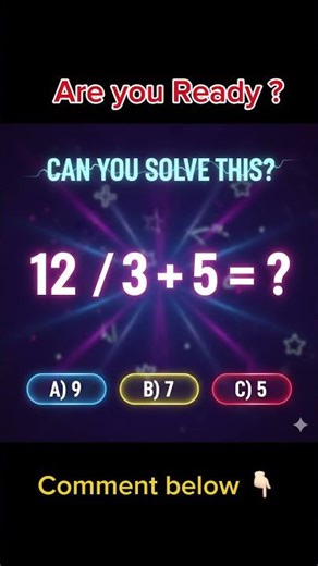 Are you Ready ? Comment down #brainybites #usa #maths