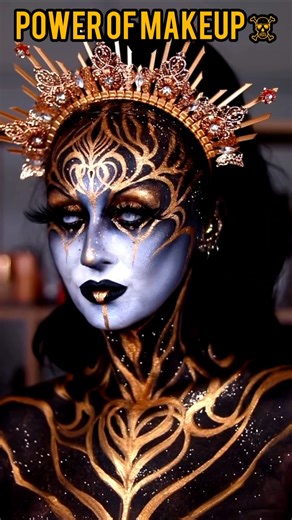 Golden Goddess Makeup Tutorial Skf Transformation