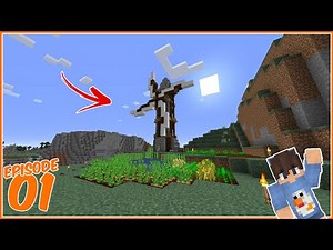Let's play Minecraft - Episode 01 - WINDY START !