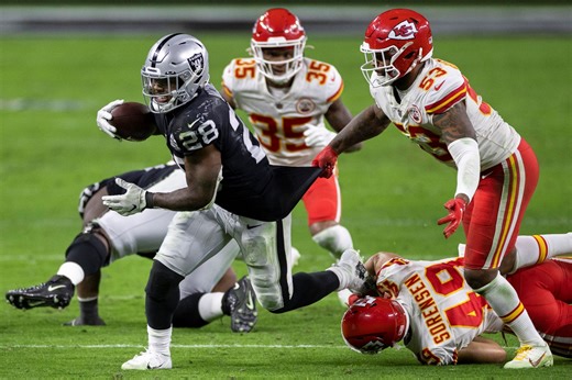 Raiders-Chiefs game the most expensive Week 10 resale ticket