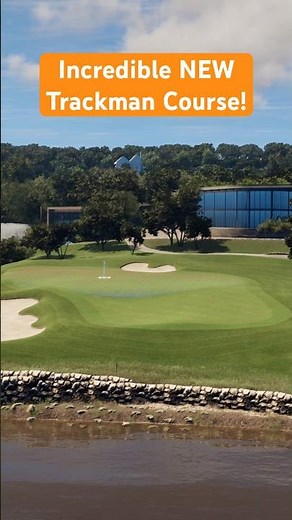 This NEW Trackman Course Looks Unreal! First Shot with Trackman iO!