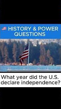 US History GK Quiz 🇺🇸 | Can You Answer These Powerful Questions?