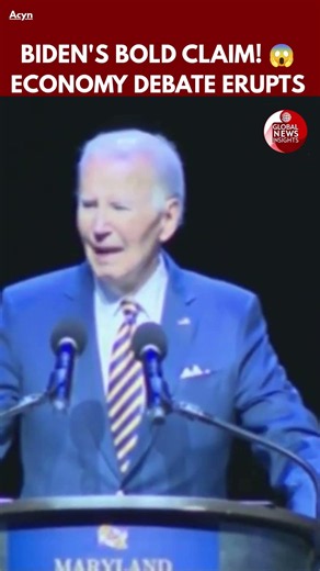 Biden Claims Americans Preferred His Economy Over Trump's