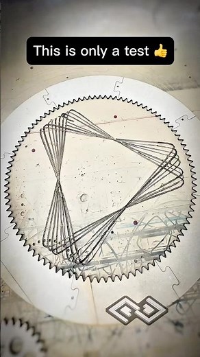 Spirograph project using our ‪@ThunderLaserUSA‬ ⭐️😎👍 #laser #lasercutting #lasercuttingmachine