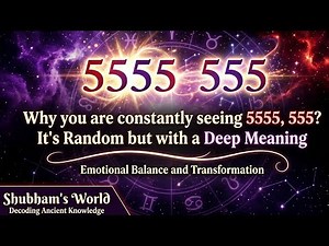 Seeing 5555 or 555?Powerful Universe Sign You Shouldn't Ignore #numerology
